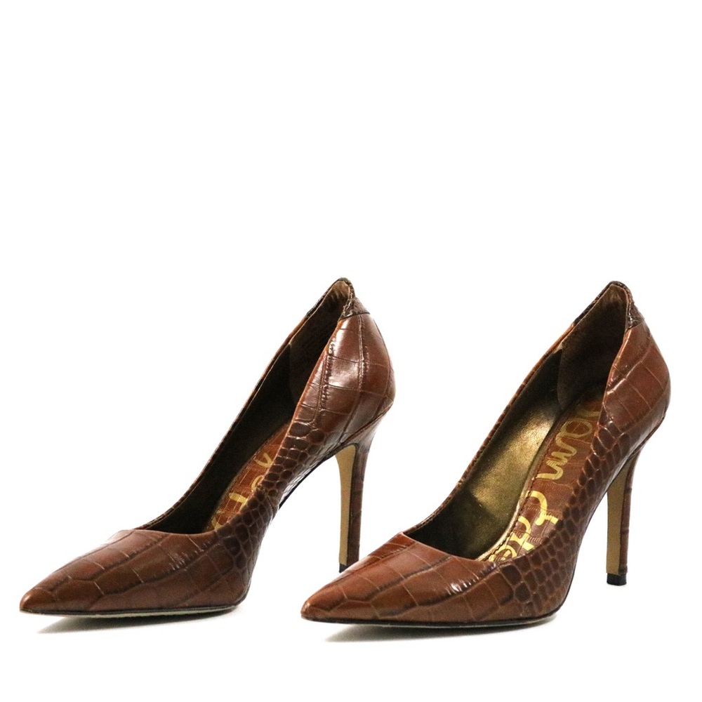 SAM EDELMAN HEELS - Crocodile Print
